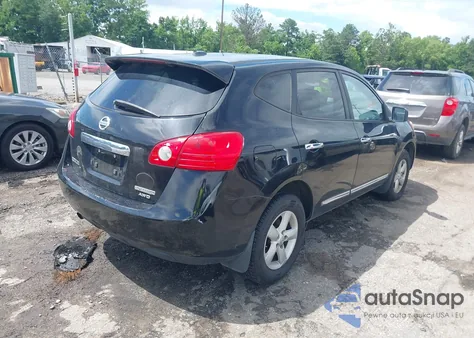 2012 Nissan Rogue S из США, поврежденный, VIN JN8AS5MV3CW703051